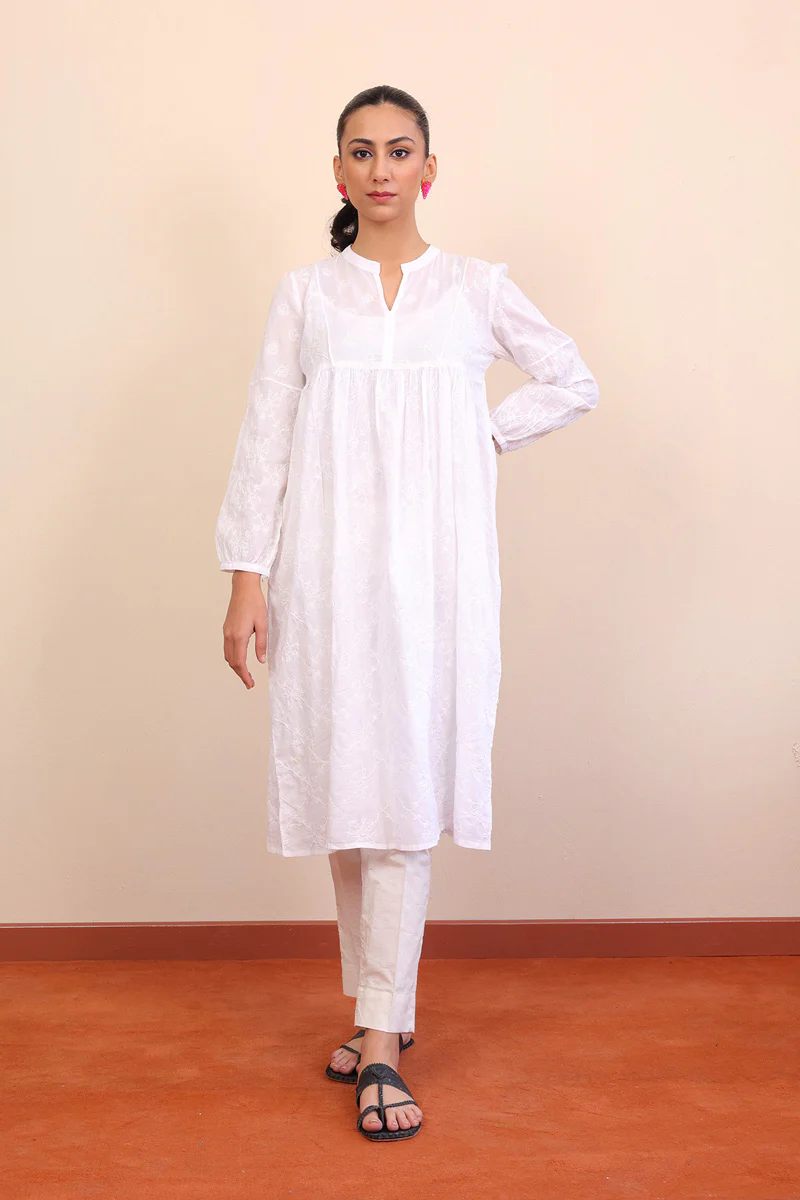 N K R White Shirt