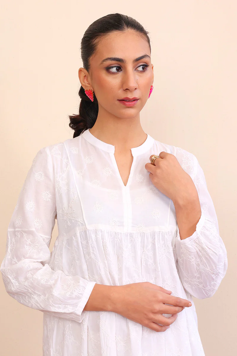 N K R White Shirt - Image 2