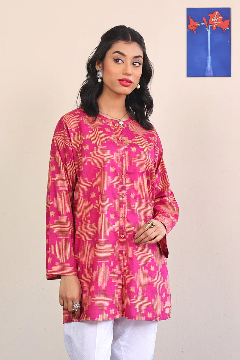 Ikat Kurta - Image 3