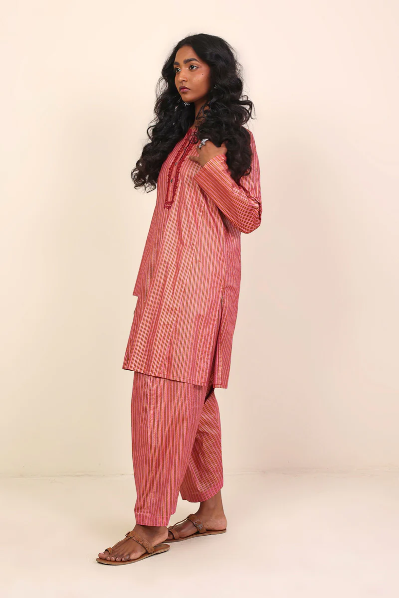 Sunehri Dori Embroidered Suit - Image 3