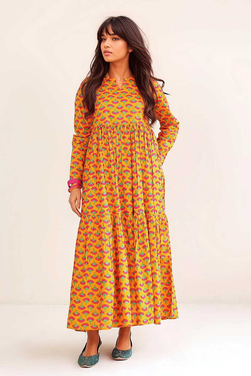 Kapaas Marigold Dress