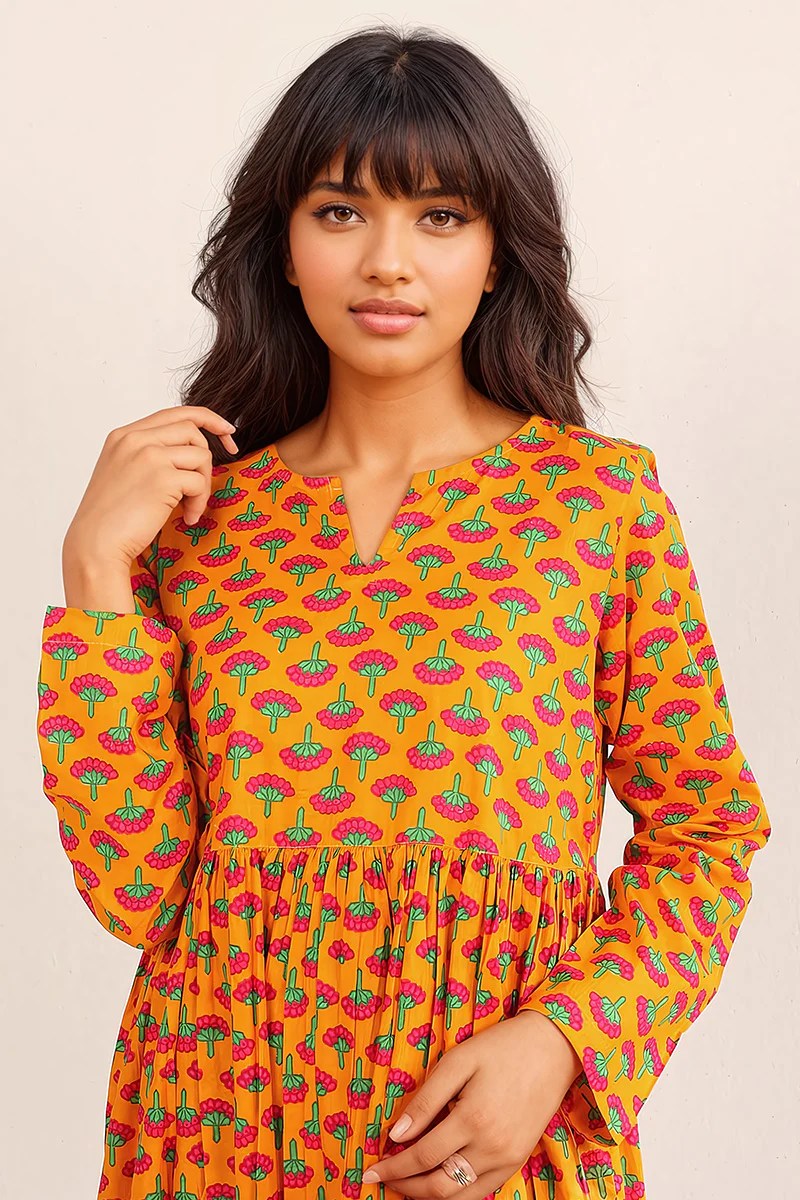 Kapaas Marigold Dress - Image 2