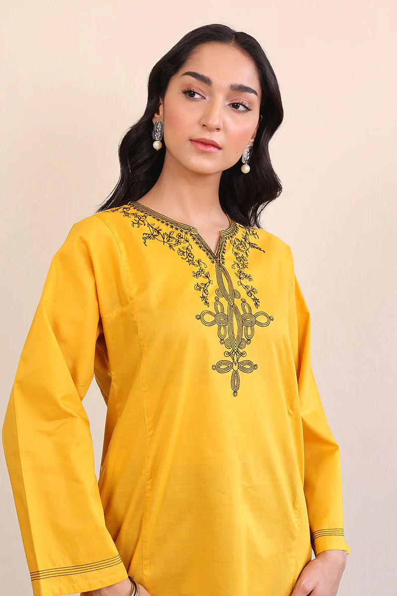 Gul Meena Embroidered Kurta - Image 2