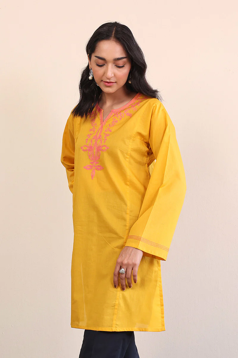 Gul Meena Sunflower Kurta - Image 3
