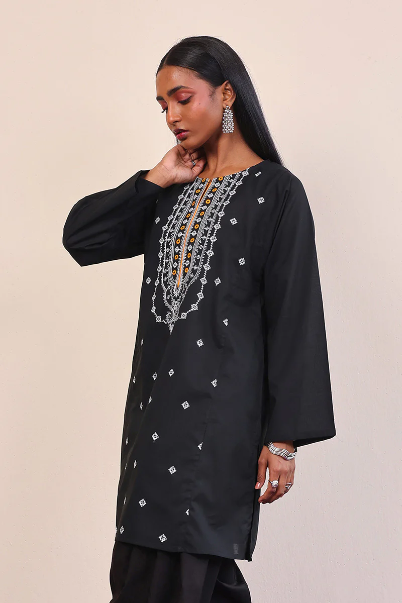 Gul Meena Metallic Kurta - Image 3