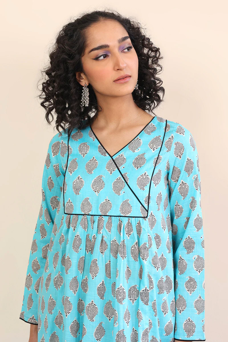 Paisley Block Printed Shirt - Image 2