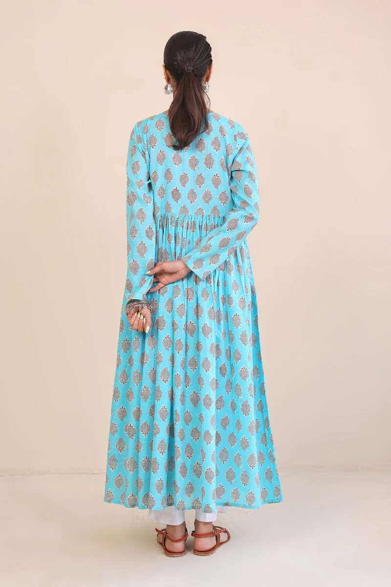 Paisley Block Dress - Image 4