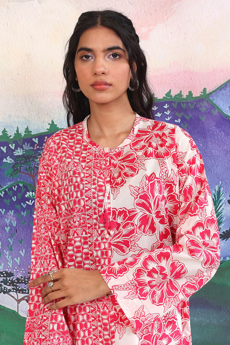 Linocut Boxy Kurta - Image 2