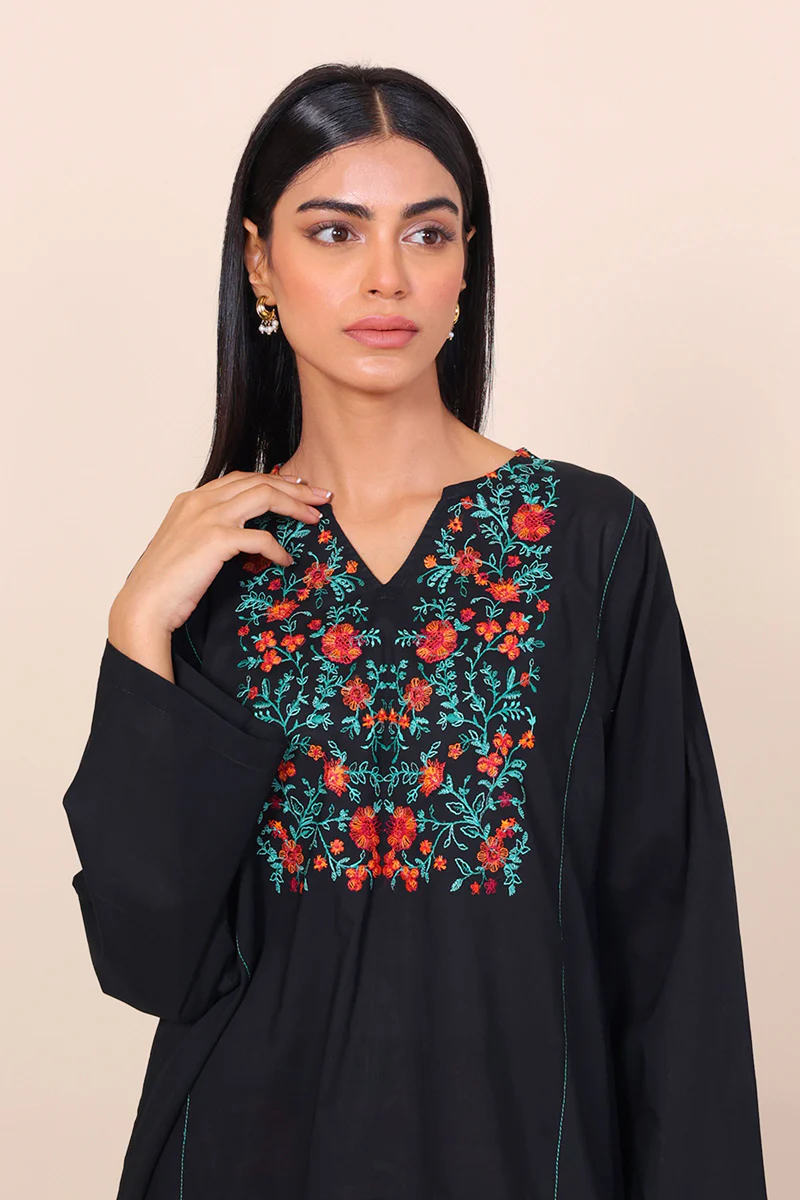 Gul Meena Taupe Kurti - Image 5