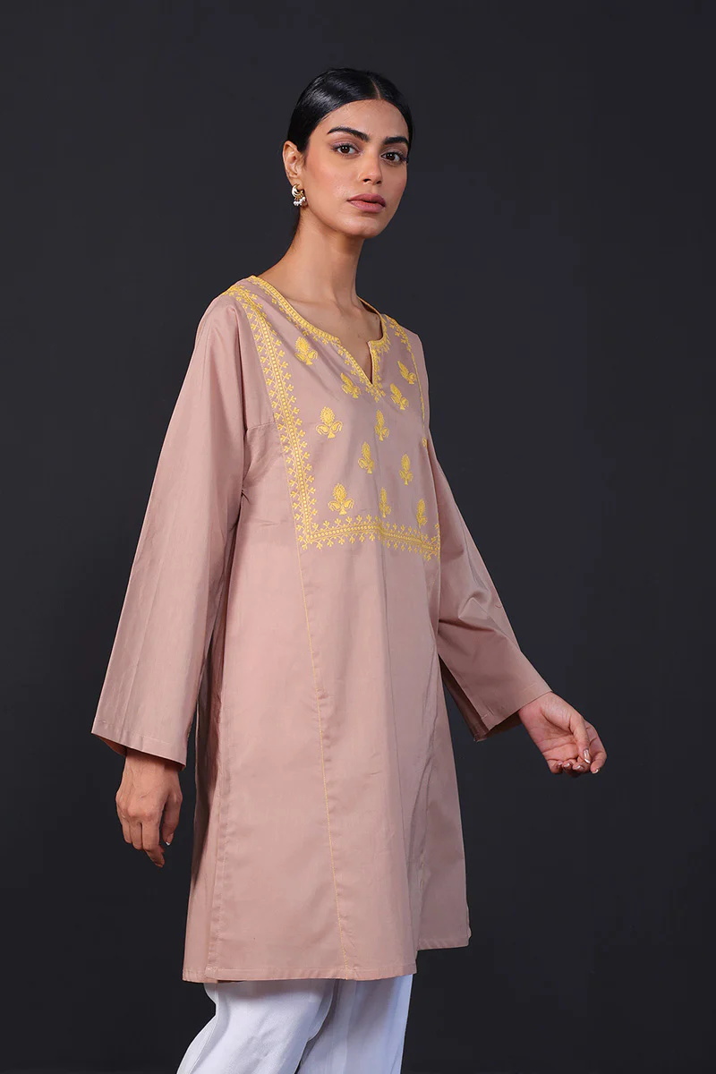 Gul Meena Seafoam Kurta - Image 7