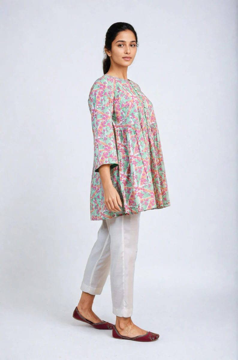 Floret Peplum Top - Image 3