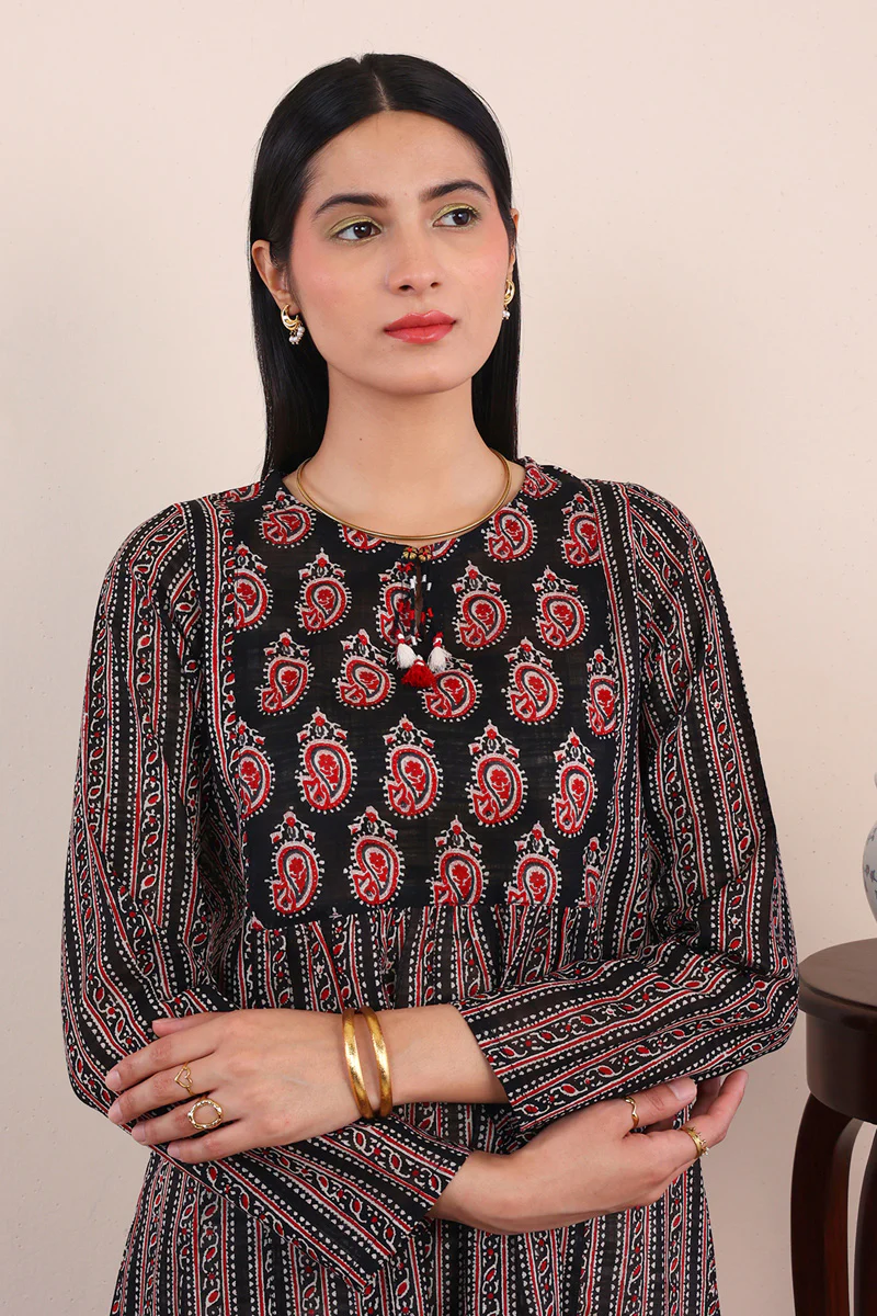 Ajrak Block Top - Image 2