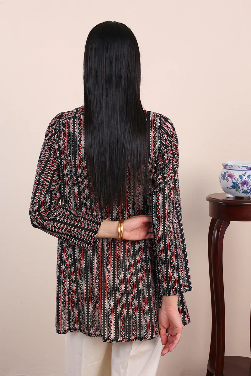 Ajrak Block Top - Image 4