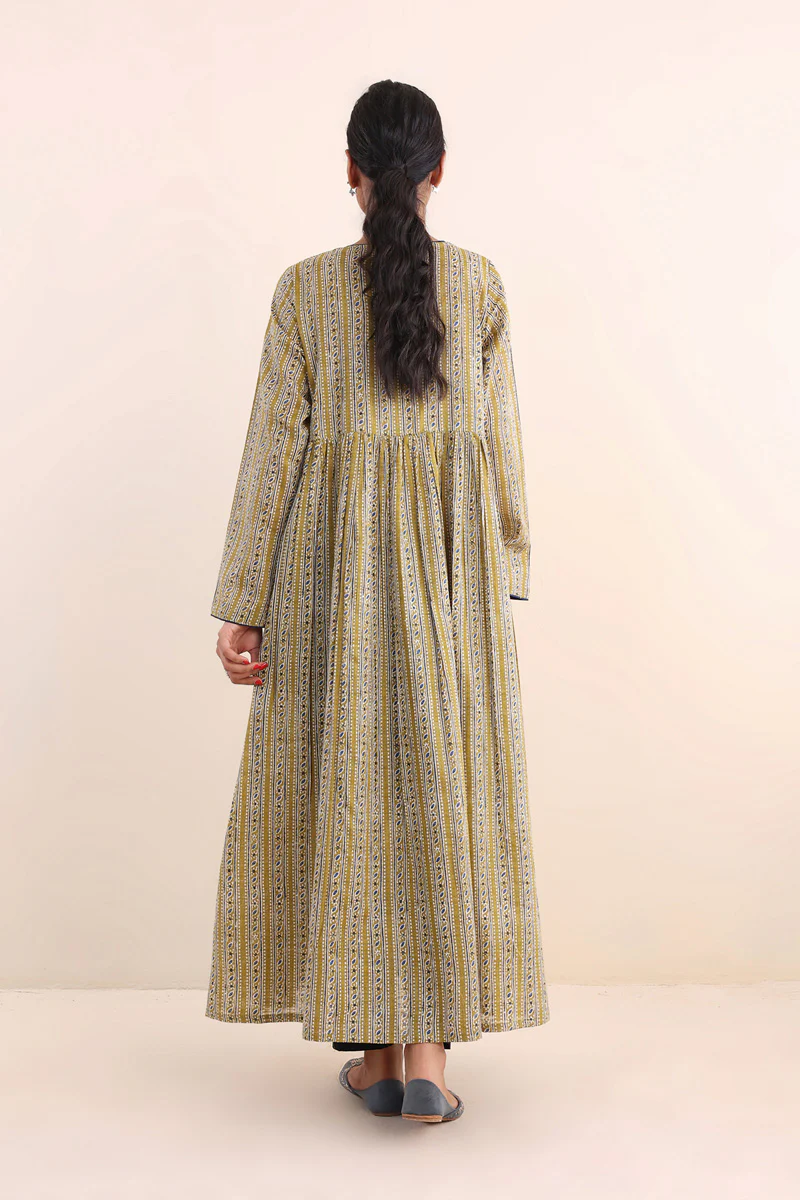 Ajrak Block Flared Ajrak dress - Image 8