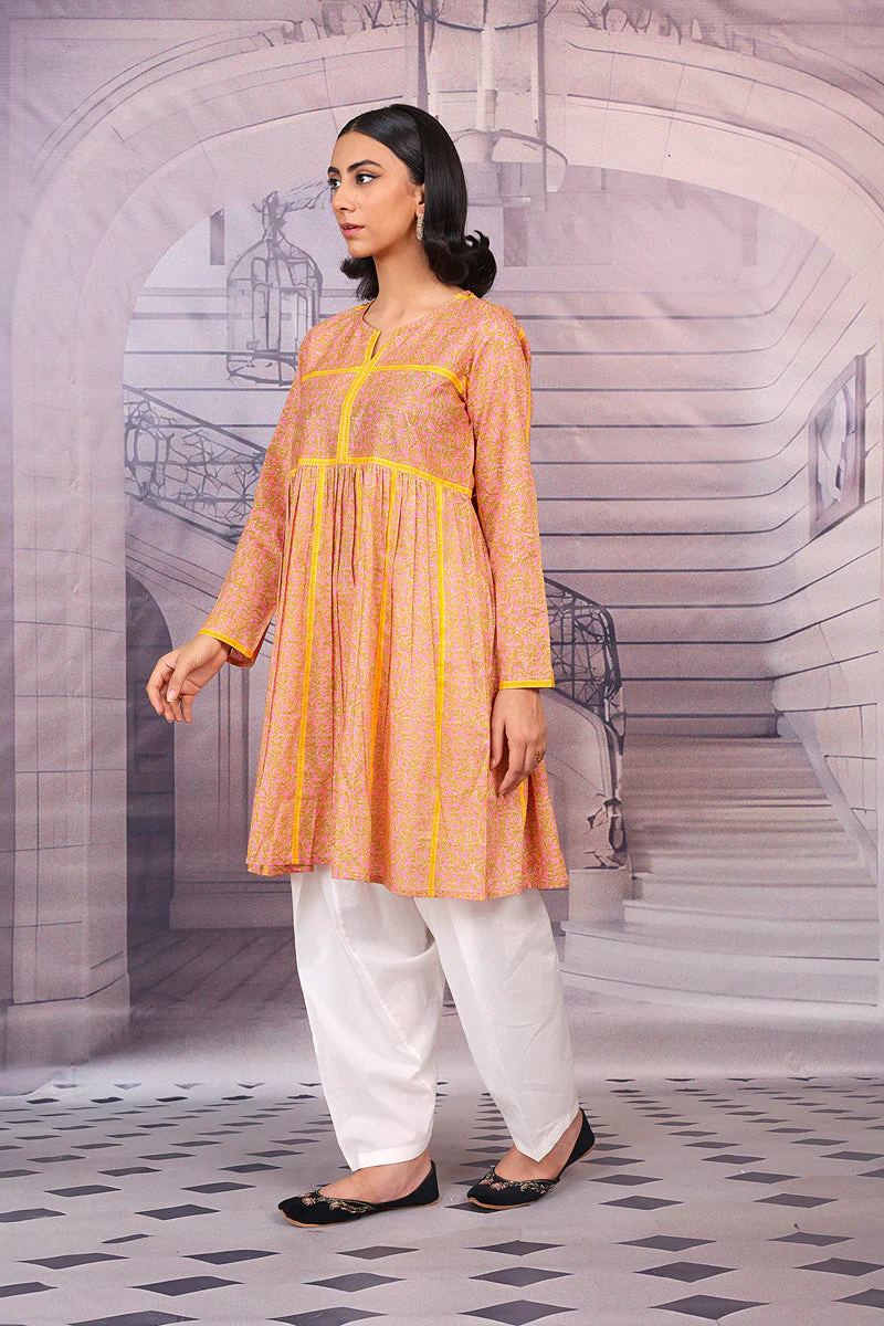 Carnation Flared Kurta - Image 7