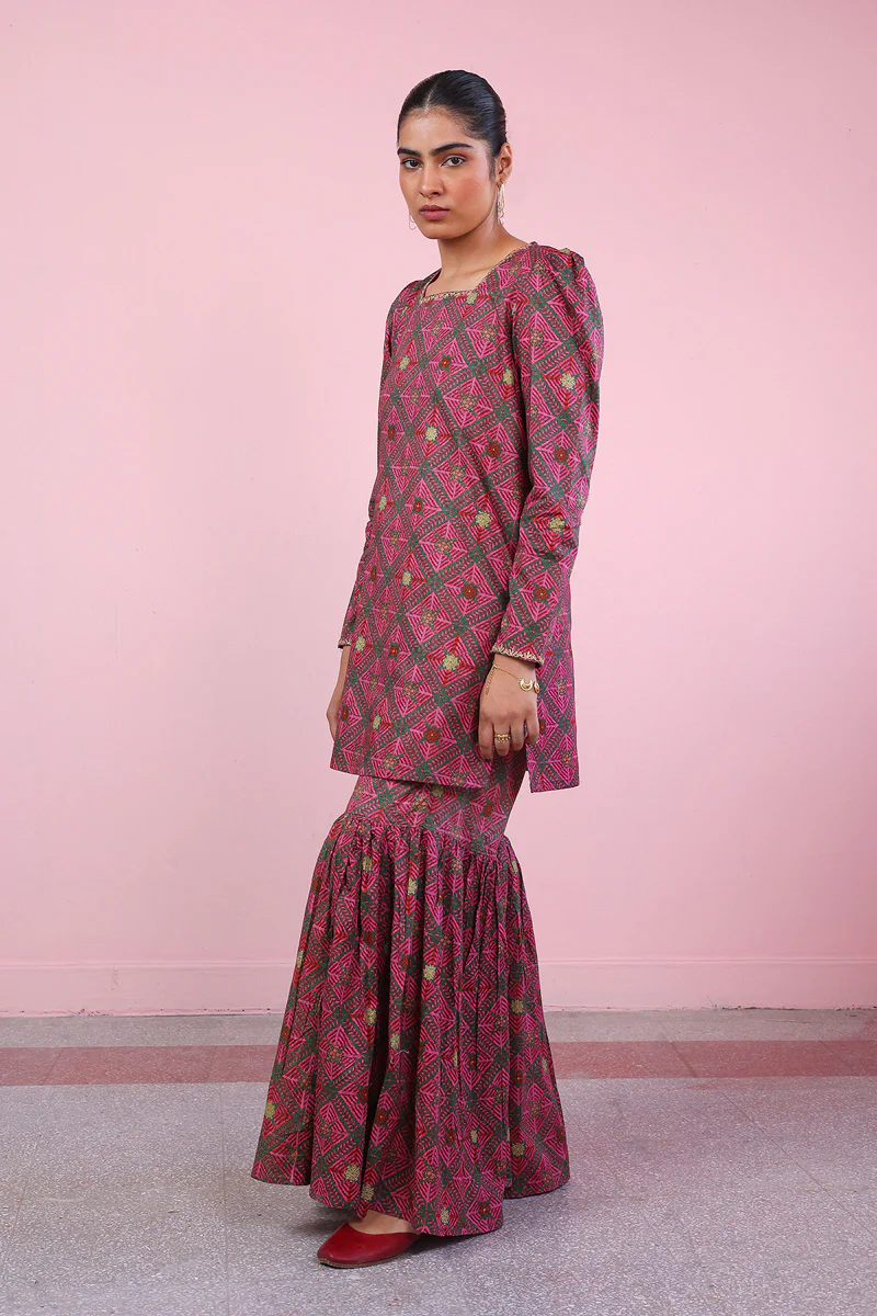 Phulkari 2 Piece Set - Image 3