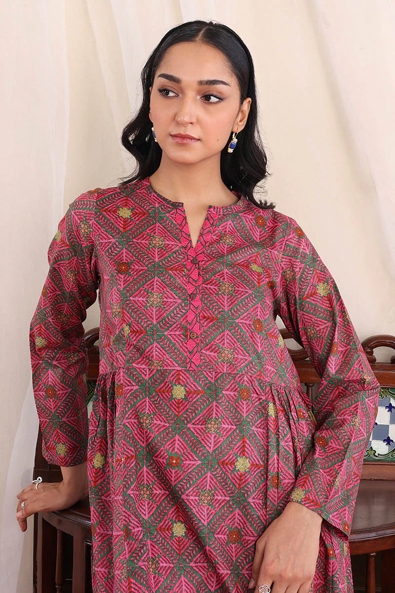 Phulkari Tiered Dress - Image 2