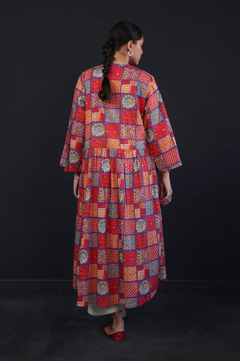 African Batik Dress - Image 10