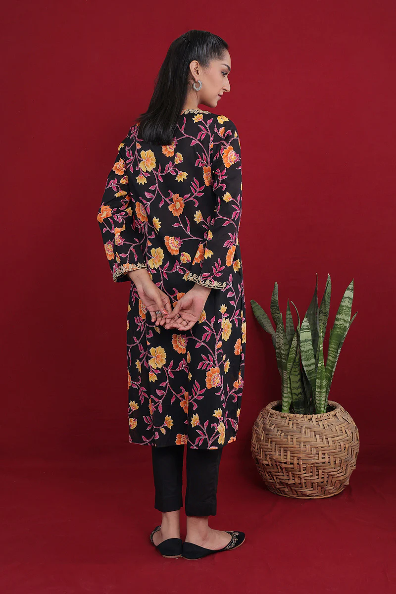 Thai Batik Tasseled Shirt - Image 4