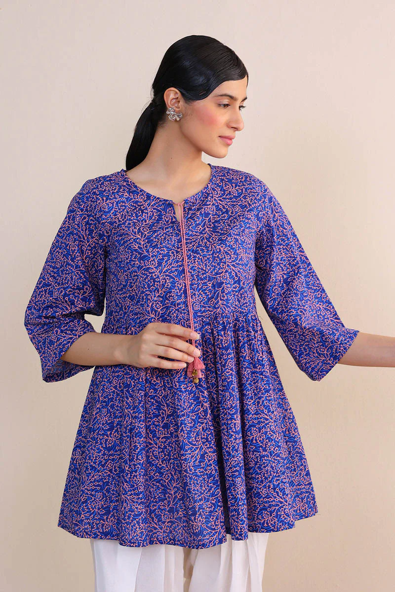 Sherbet Peplum Top - Image 5
