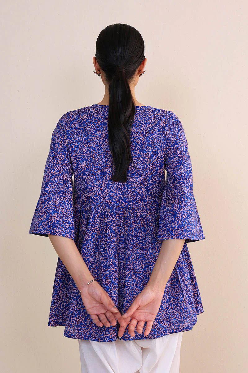 Sherbet Peplum Top - Image 9