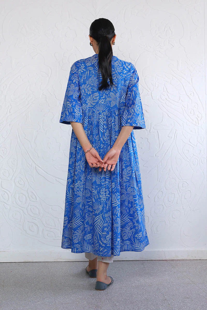 Dot It Flared Dress - Image 4