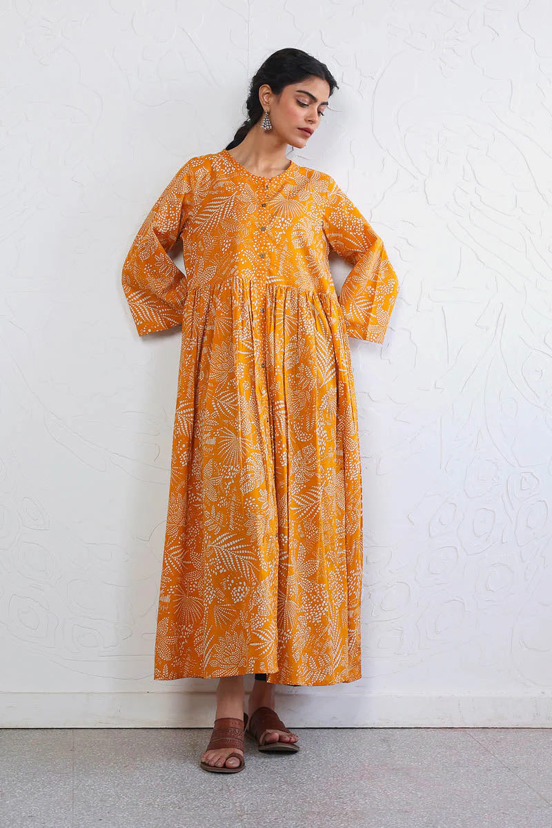 Dot It Flared Dress - Image 6