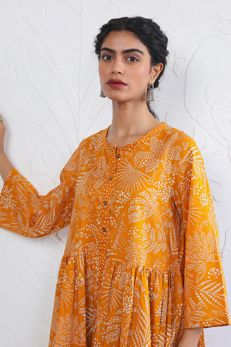 Dot It Flared Dress - Image 7