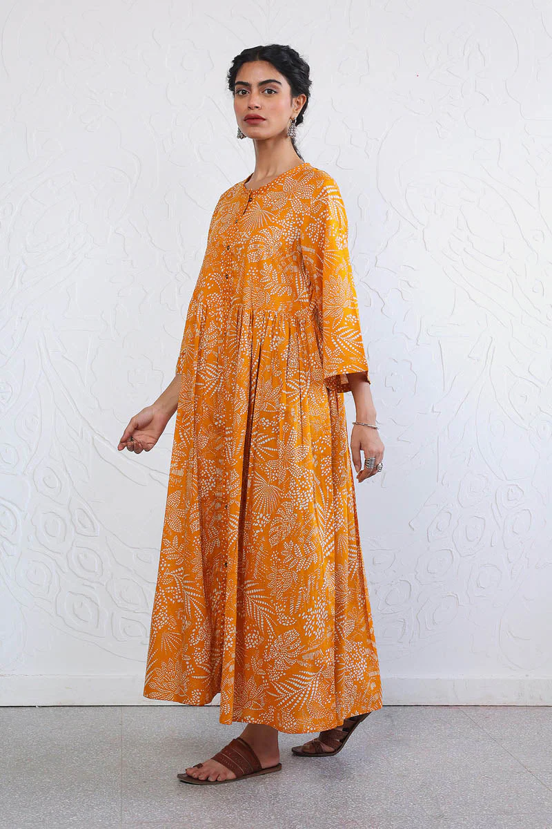 Dot It Flared Dress - Image 8
