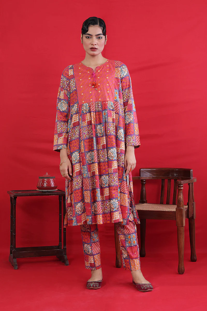 African Batik 2 Piece Set - Image 4