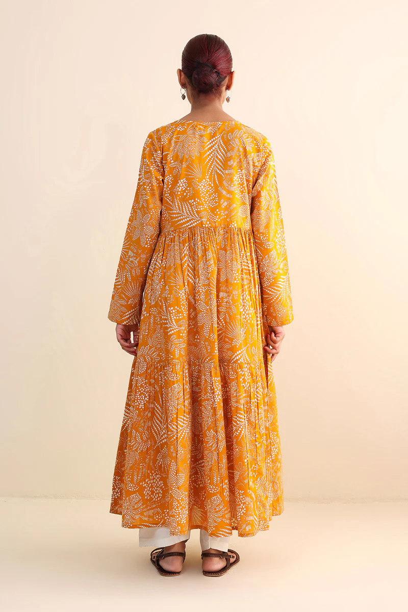 Dot It Tiered Dress - Image 8