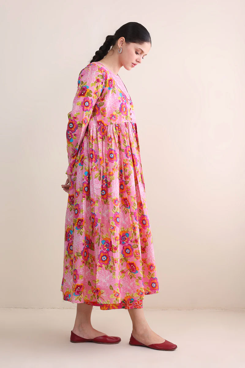 Naaz Bib Neckline Dress - Image 4