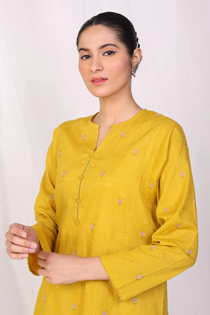 Sunehri Phool Embroidered 2-Piece - Image 2