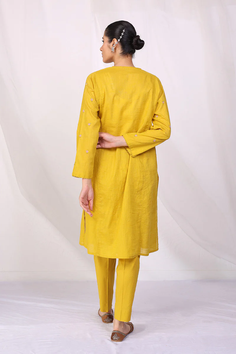 Sunehri Phool Embroidered 2-Piece - Image 4