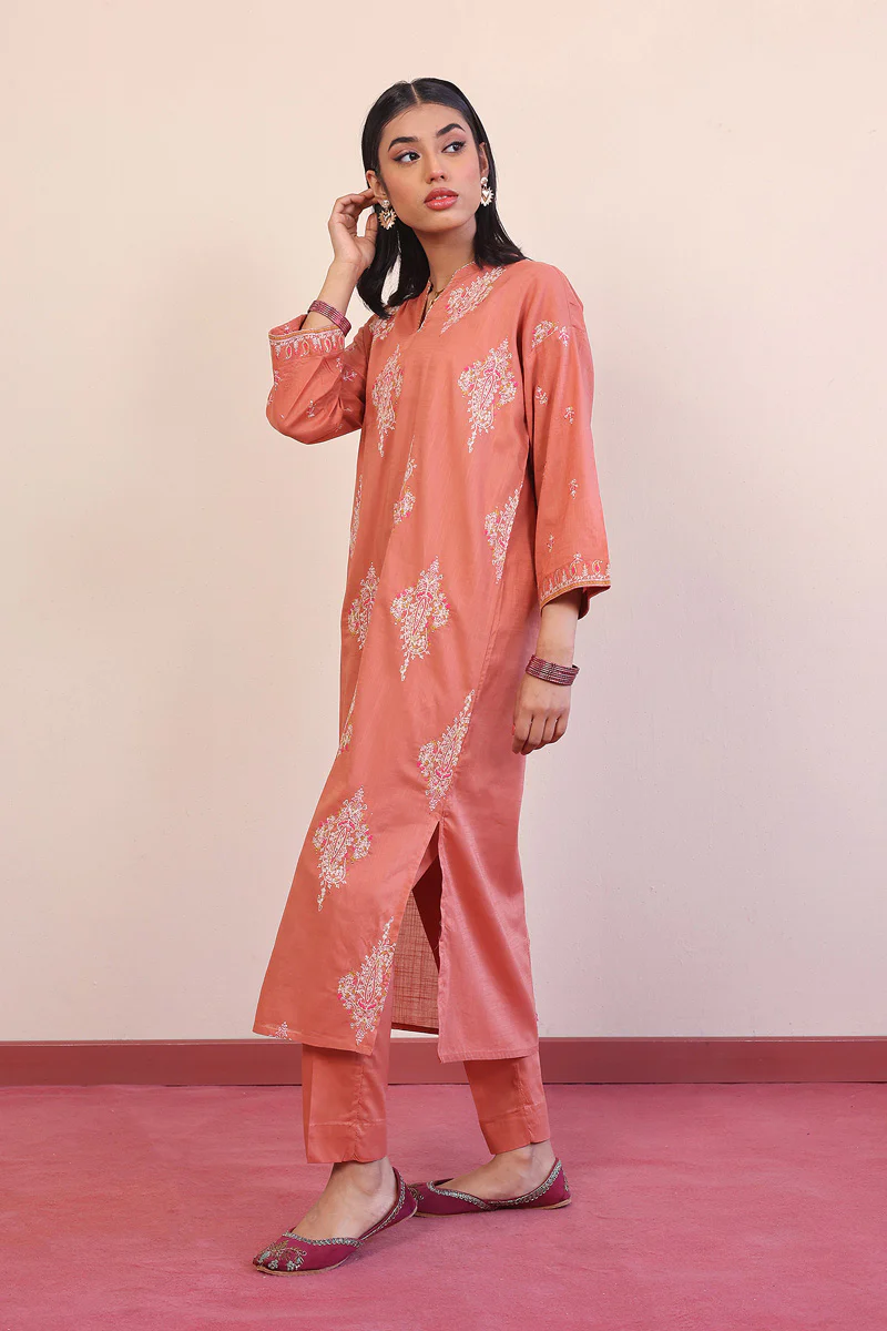 Rangeen Embroidered Set - Image 3