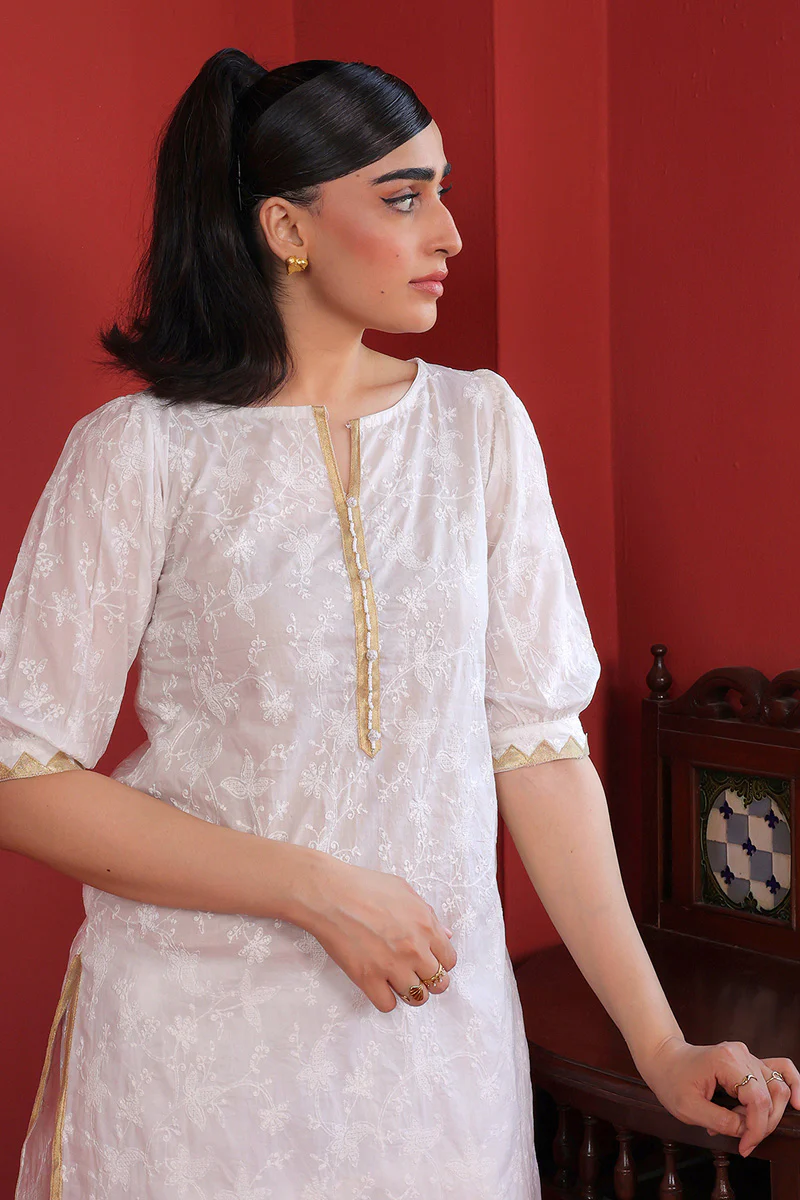 Embroidered Kausar Shirt - Image 2