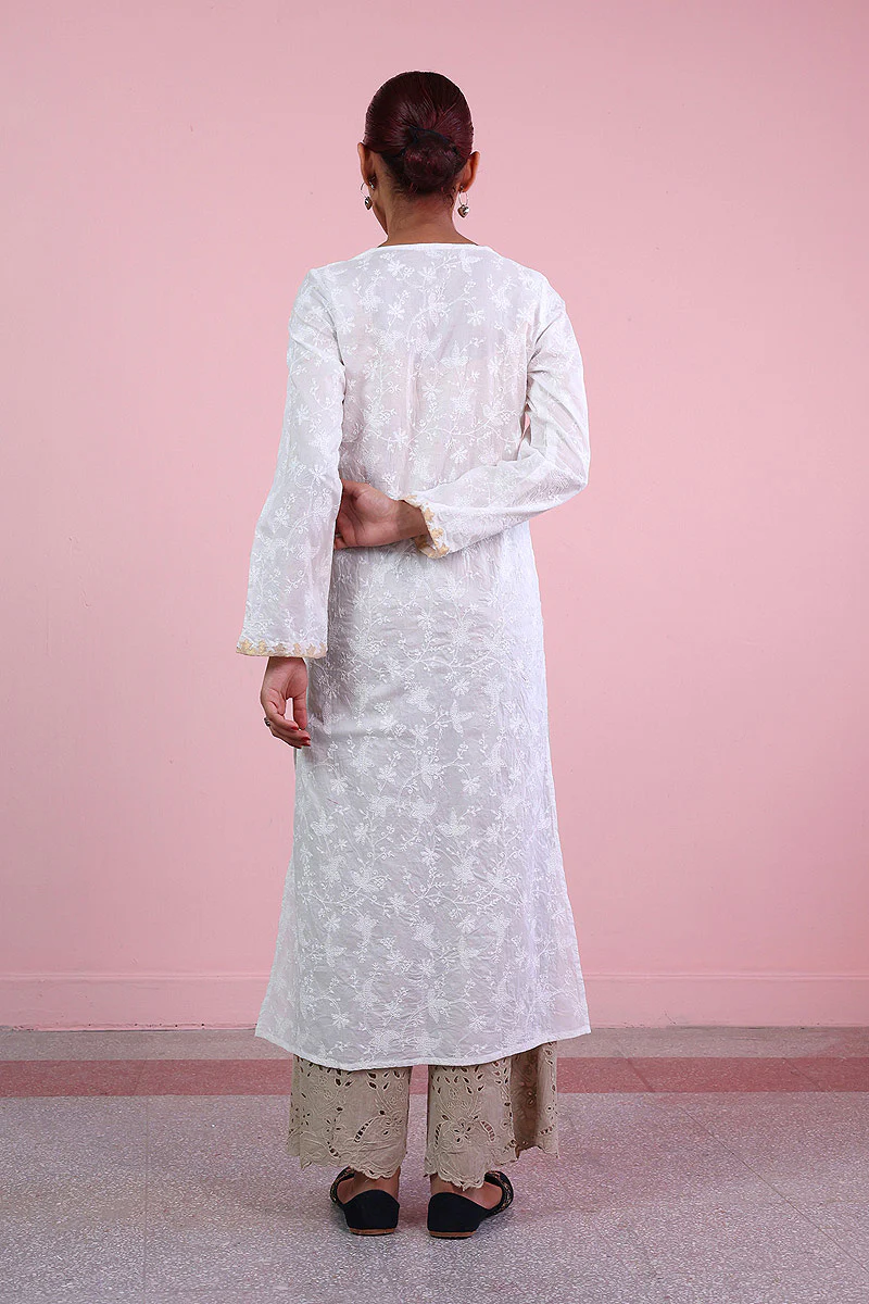 Kausar Embroidered Shirt - Image 4