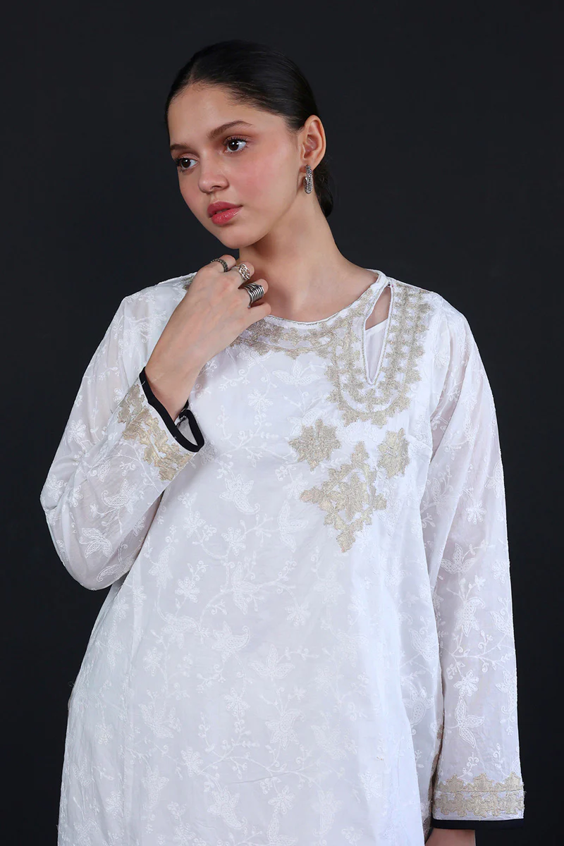 Kausar Embroidered Shirt - Image 2