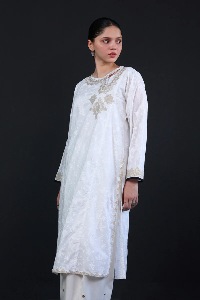 Kausar Embroidered Shirt - Image 3