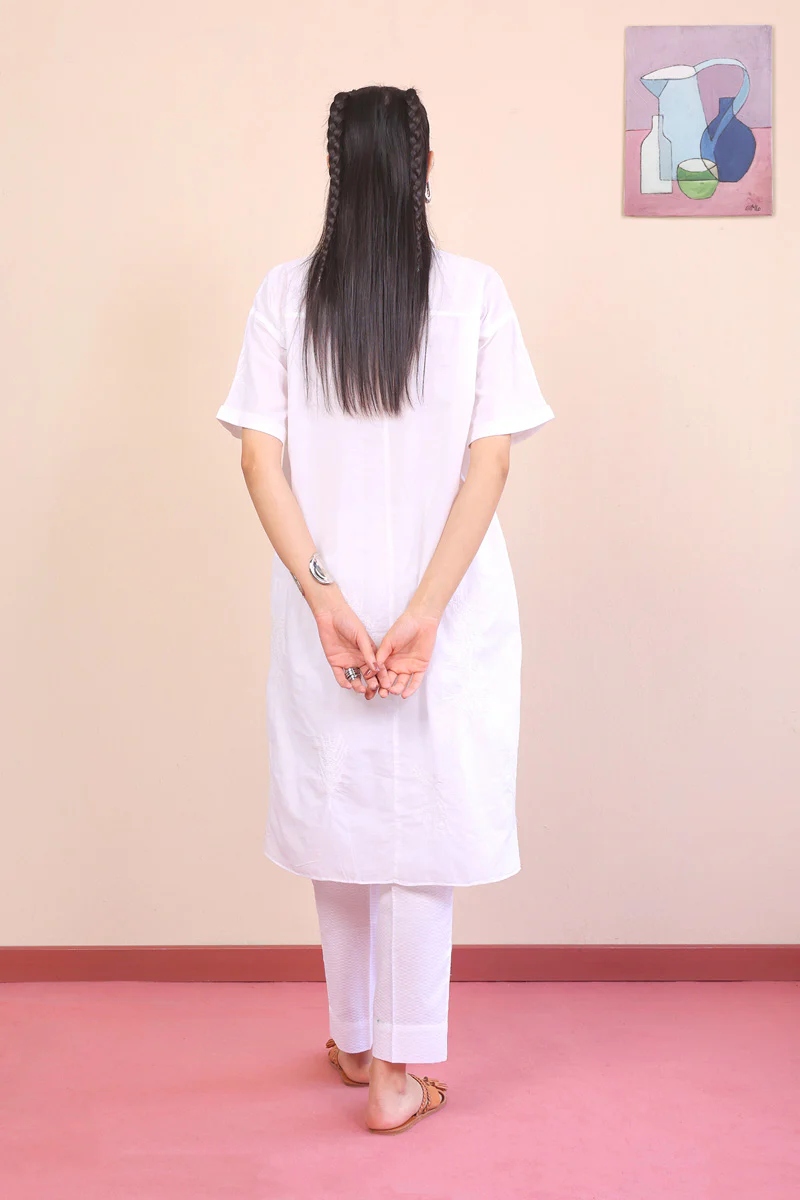 Urban Foliage shadow work tunic - Image 4