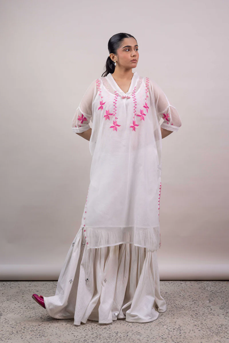 Phool Kahani Embroidered Shirt - Image 5