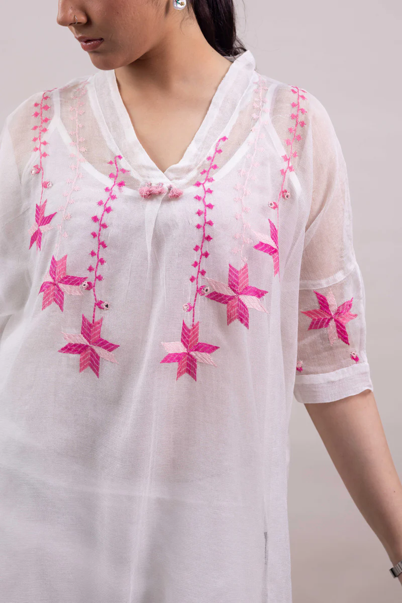 Phool Kahani Embroidered Shirt - Image 6