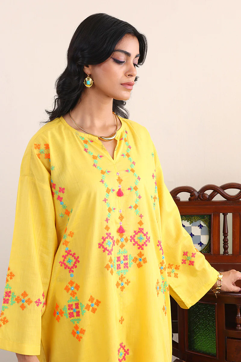 Rang Mahal Hand Embroidered Set - Image 3