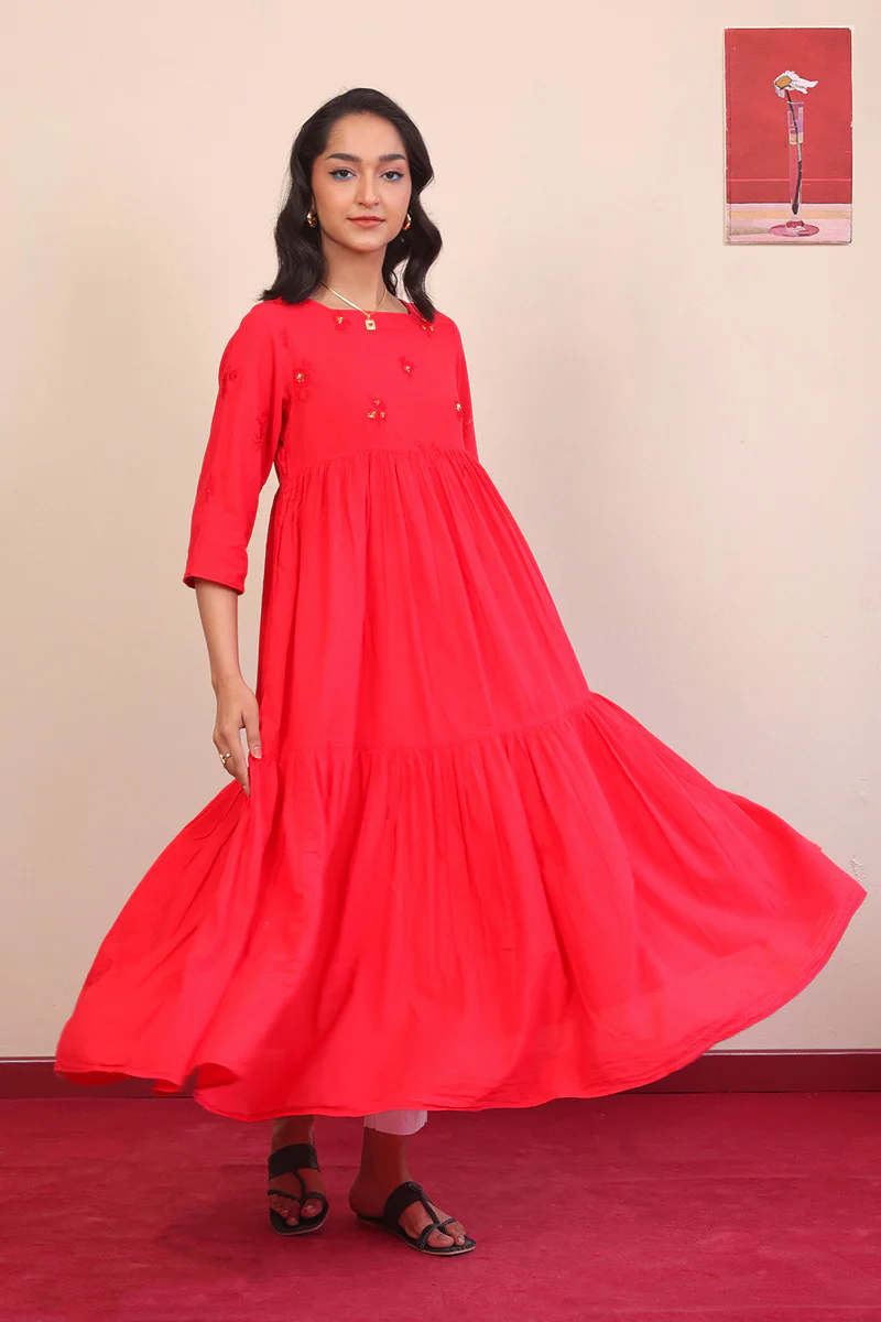 Baagh Tiered Dress - Image 3