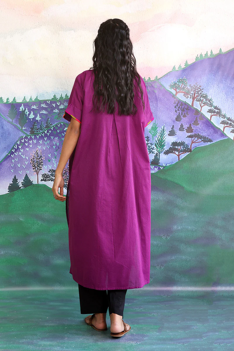 Malmal Boxy Kurta - Image 4