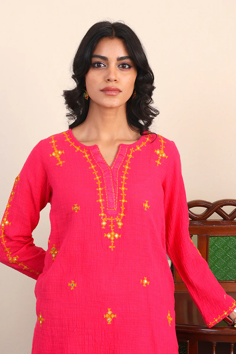 Whisper Embroidered 2-Piece Set - Image 2