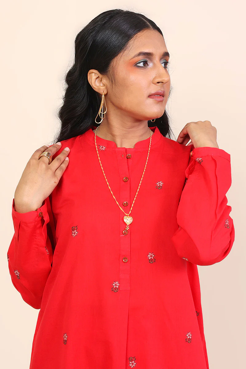 Feeling Cute Scarlet 2 Piece - Image 2