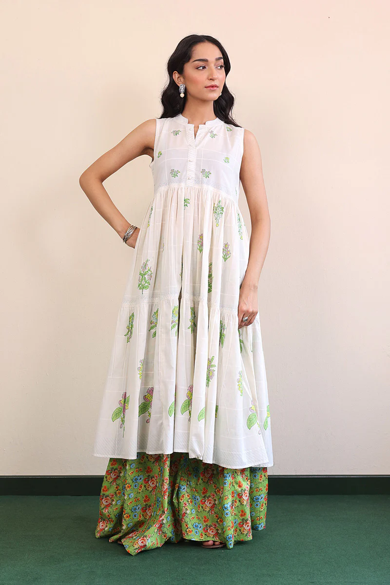 Tropic Splendour Tiered Dress - Image 3