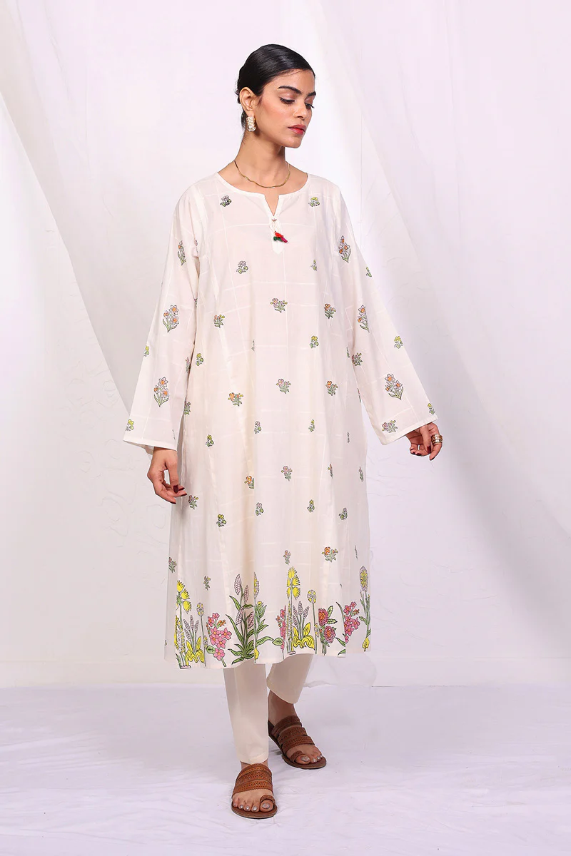 Tropic Splendour A-line Kurta