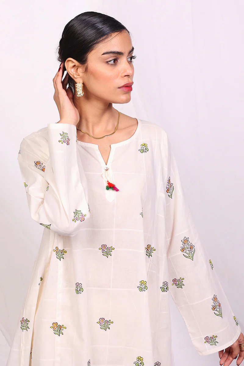 Tropic Splendour A-line Kurta - Image 2